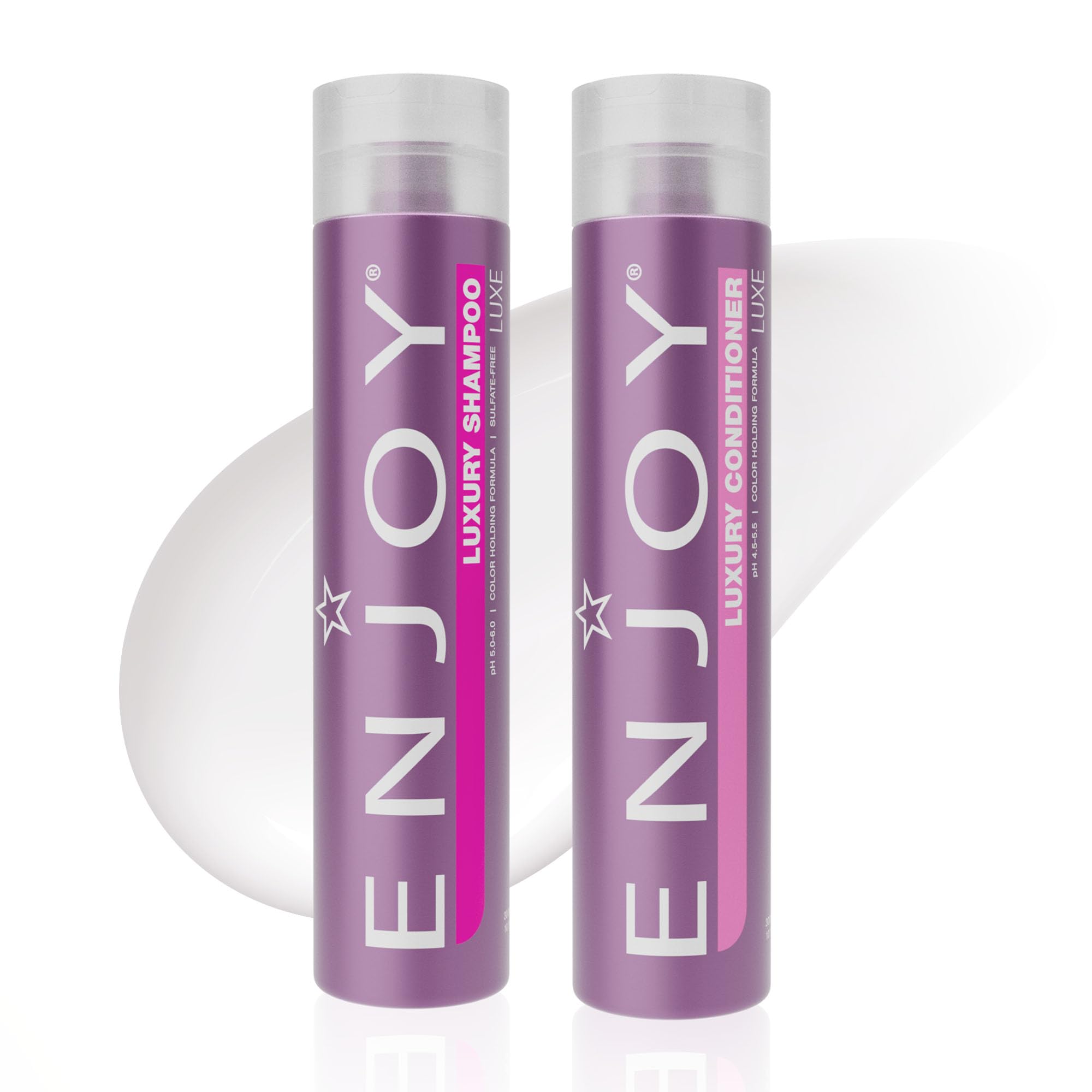 Amazon.com : Enjoy Luxury Shampoo & Conditioner- Eliminates Frizz